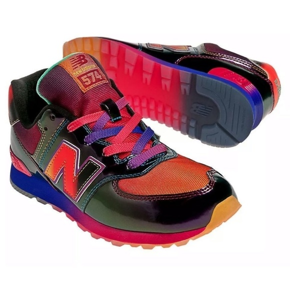 rainbow new balance 574
